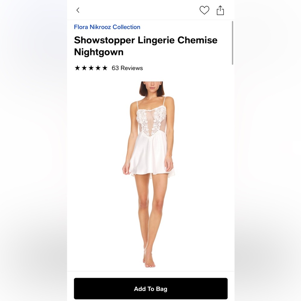 FLOORA NIKROOZ LINGERIE OUTFIT
